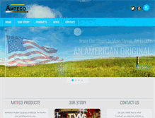 Tablet Screenshot of amteco.com